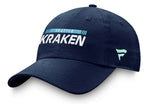 Seattle Kraken NHL Fanatics - Authentic Pro Rink Adjustable Cap