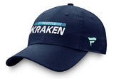 Seattle Kraken NHL Fanatics - Authentic Pro Rink Adjustable Cap