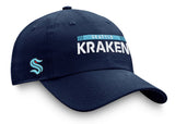 Seattle Kraken NHL Fanatics - Authentic Pro Rink Adjustable Cap