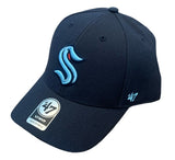 Seattle Kraken NHL ’47 Brand – MVP Primary Logo With Side Patch Cap