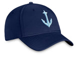 Seattle Kraken NHL Fanatics - Secondary Logo Flex Cap