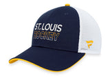 St. Louis Blues NHL Fanatics - Authentic Pro Rink Trucker Adjustable Cap