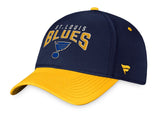 St. Louis Blues NHL Fanatics - Fundamental 2-Tone Flex Cap