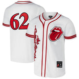 Rolling Stones - Baseball Jersey – White