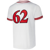 Rolling Stones - Baseball Jersey – White