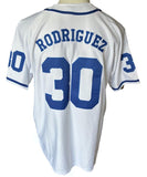 The Sandlot Benny 'The Jet' Rodriguez Baseball Jersey - White
