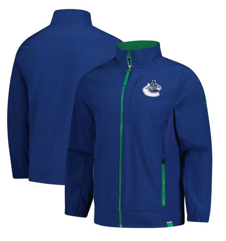 Vancouver Canucks NHL Fanatics - Authentic Pro Rink Coaches Full-Zip Jacket