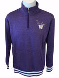 Washington Huskies NCAA Champion Brand – Quarter Zip Game Day Pullover
