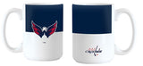 Washington Capitals NHL Logo Brands - 15oz. Colorblock Mug