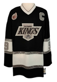Los Angeles Kings NHL CCM - Wayne Gretzky Vintage Throw Back Home Jersey