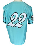 Los Angeles White Sox Negro League - Full Button Front Sky Blue Jersey