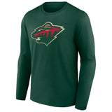 Minnesota Wild NHL Fanatics - Primary Logo Long Sleeve T-Shirt
