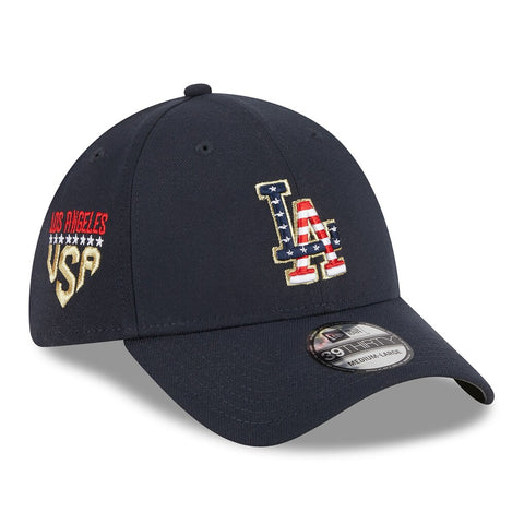 Los Angeles Dodgers MLB New Era - 39THIRTY 4th of July Flex Cap