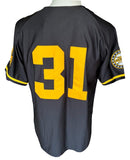 Savannah Bears Negro League - Full Button Front Jersey  - Black