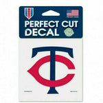 Minnesota Twins MLB WinCraft &nbsp;- 4" x 4" Perfect Cut Decal