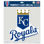 Kansas City Royals MLB WinCraft – Perfect Cut 8'' x 8'' Color Decal