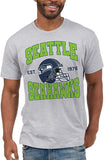 Seattle Seahawks NFL Junk Food Clothing - Team Helmet Unisex T-Shirt