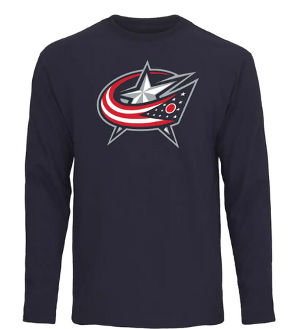 Columbus Blue Jackets NHL Fanatics - Primary Logo Long Sleeve T-Shirt