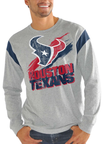 Houston Texans NFL - Receiver Slub Jersey Long Sleeve T-Shirt