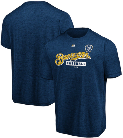 Milwaukee Brewers MLB Majestic - Fandom Cool Base T-Shirt