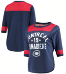 Montreal Canadiens NHL Alyssa Milano - Women's Kick Off T-Shirt
