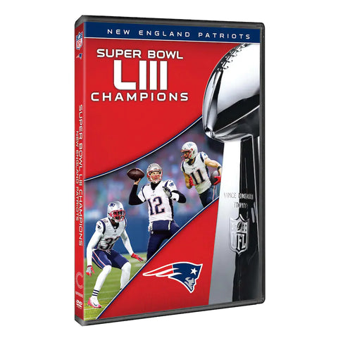 New England Patriots Super Bowl LIII Champions DVD