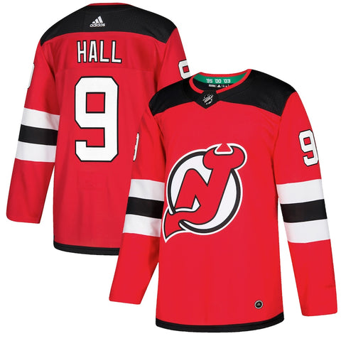 New Jersey Devils NHL adidas - Authentic #9 TAYLOR HALL Jersey
