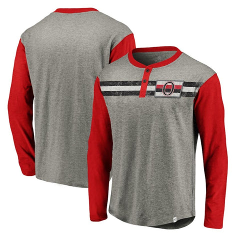 Ottawa Senators NHL Fanatics - True Classics Henley T-Shirt