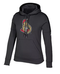 Ottawa Senators NHL adidas - Women's Logo Shine Hoodie