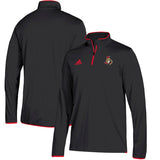 Ottawa Senators NHL adidas - Logo ¼ Zip Pullover Jacket