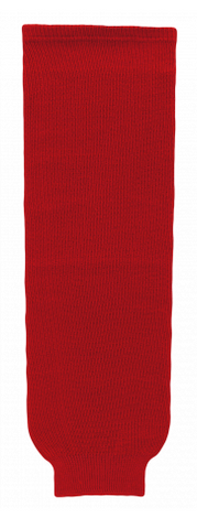 Solid Red TS1075 - Knitted Socks
