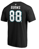 San Jose Sharks Brent Burns NHL Fanatics - Stack Alternate T-Shirt
