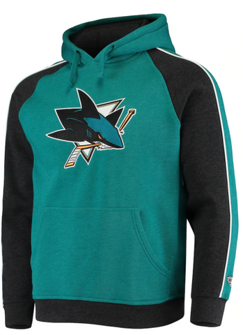 San Jose Sharks NHL Old Time Hockey Merciless Pullover Hoodie