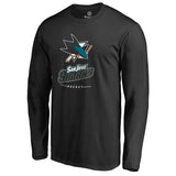 San Jose Sharks NHL Fanatics - Team Lockup Long Sleeve T-Shirt