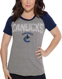 Vancouver Canucks NHL Alyssa Milano - Women's Plus Size Conference T-Shirt