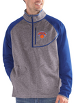 New York Knicks NBA G-III Sports - Mountain Trail Half-Zip Pullover Jacket