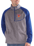 New York Knicks NBA G-III Sports - Mountain Trail Half-Zip Pullover Jacket