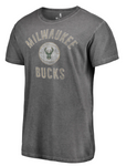 Milwaukee Bucks NBA Fanatics - Icon Shadow Washed T-Shirt