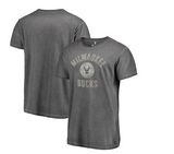 Milwaukee Bucks NBA Fanatics - Icon Shadow Washed T-Shirt