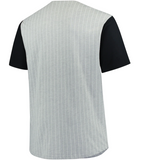 Pittsburgh Pirates MLB Majestic - Pinstripe Henley T-Shirt