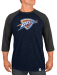 Oklahoma City Thunder Majestic - Excellent Attitude 3/4-Sleeve T-Shirt