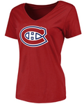 Montreal Canadiens NHL Fanatics - Women's Primary Logo T-Shirt