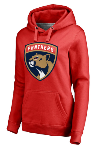 Florida Panthers NHL Fanatics - Women's Primary Logo Fleece Pullover Hoodie