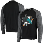 San Jose Sharks NHL Fanatics - Made 2 Move Raglan Long Sleeve T-Shirt