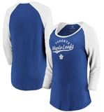 Toronto Maple Leafs NHL Fanatics - Women's This Decides It 3/4-Sleeve T-Shirt