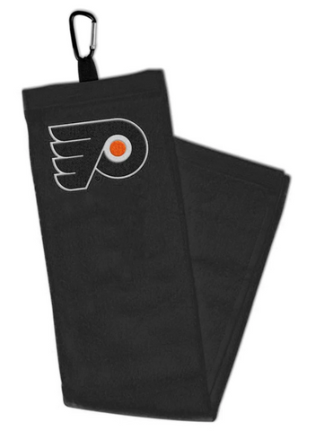 Philadelphia Flyers NHL WinCraft - Embroidered Golf Towel with Carabiner