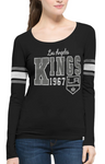 Los Angeles Kings NHL '47 Brand - Women's Home Long Sleeve Slim Fit T-Shirt