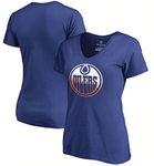 Edmonton Oilers NHL Fanatics - Women's Gradient Logo T-Shirt