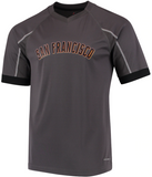 San Francisco Giants MLB Majestic - Intense V-Neck T-Shirt
