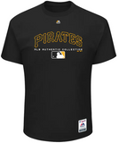 Pittsburgh Pirates MLB Majestic - Team Drive T-Shirt